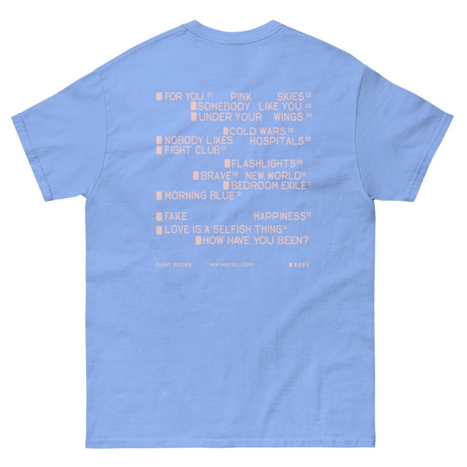 Giant Rooks Tracklisting Unisex classic tee