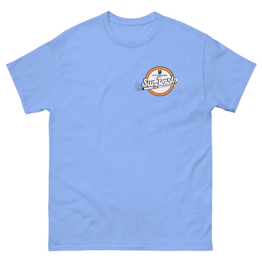 Letterkenny Sun Darts Chalkboard Unisex classic tee