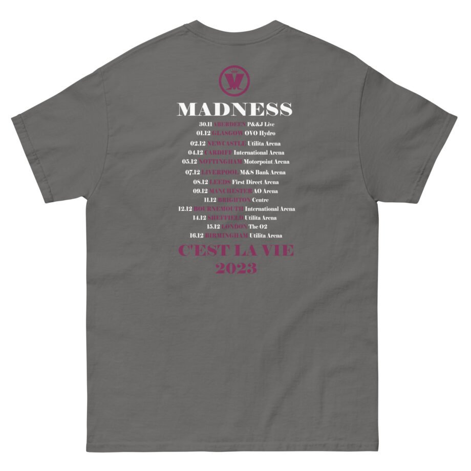 Madness 2023 C'est La Vie Tour Unisex classic tee