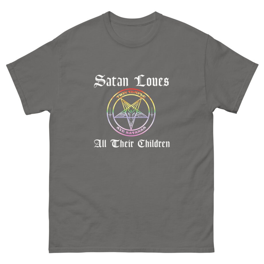 Twin Temple Satan Loves All Their Children Unisex classic tee