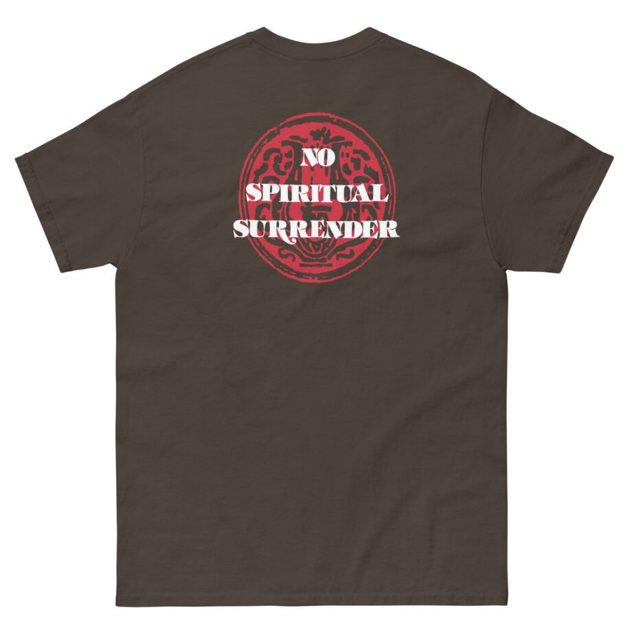 Inside Out No Spiritual Surrender Unisex classic tee
