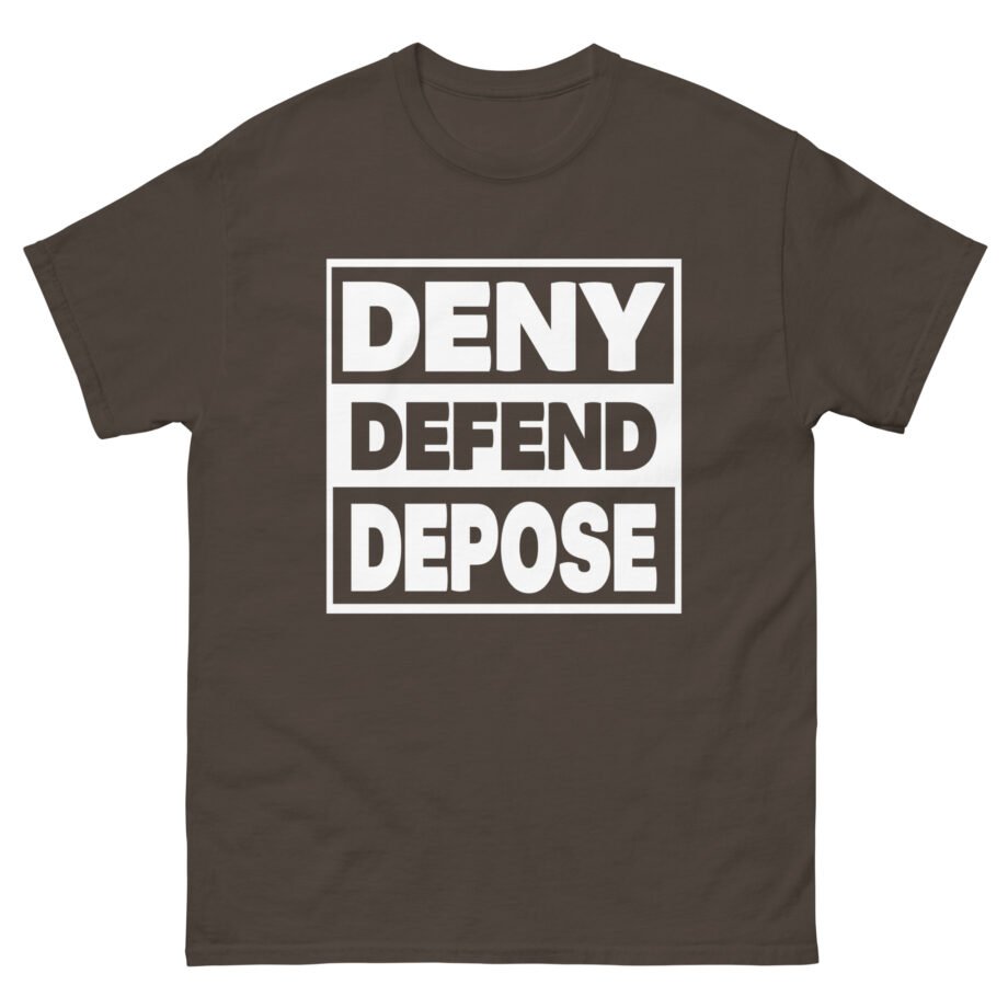 Deny Defend Depose Unisex classic tee