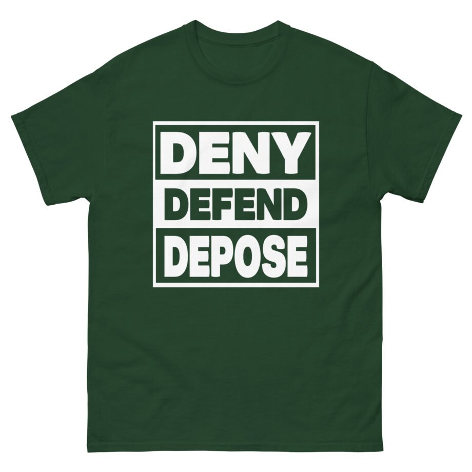 Deny Defend Depose Unisex classic tee
