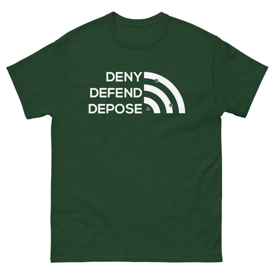 Deny Defend Depose Unisex classic tee