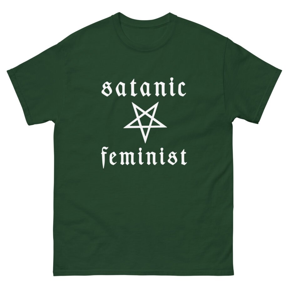 Twin Temple Satanic Feminist Unisex classic tee
