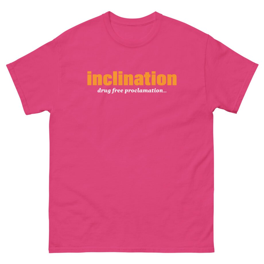 Inclination Drug Free Unisex classic tee