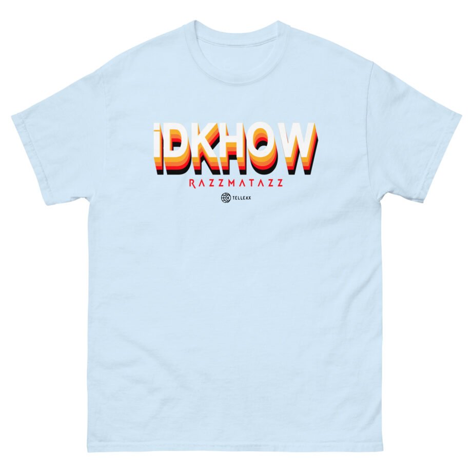 iDKHOW 3D Logo Unisex classic tee