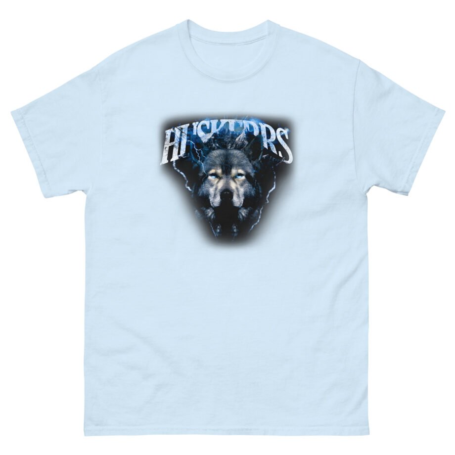 HusKerrs Lightning Wolf Unisex classic tee