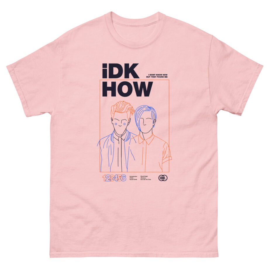 iDKHOW OUTLINES Unisex classic tee