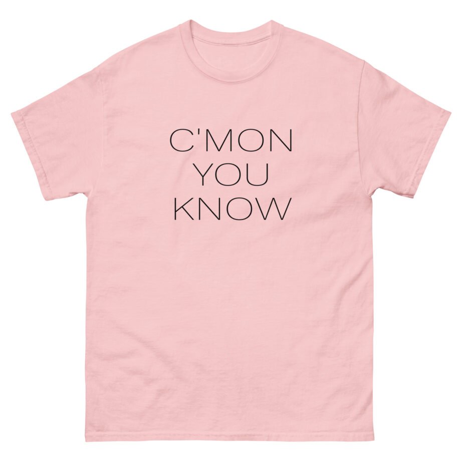 Liam Gallagher C'mon You Know Unisex classic tee