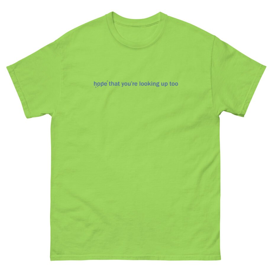 Loyle Carner Hope That You're Looking Up Too Unisex classic tee