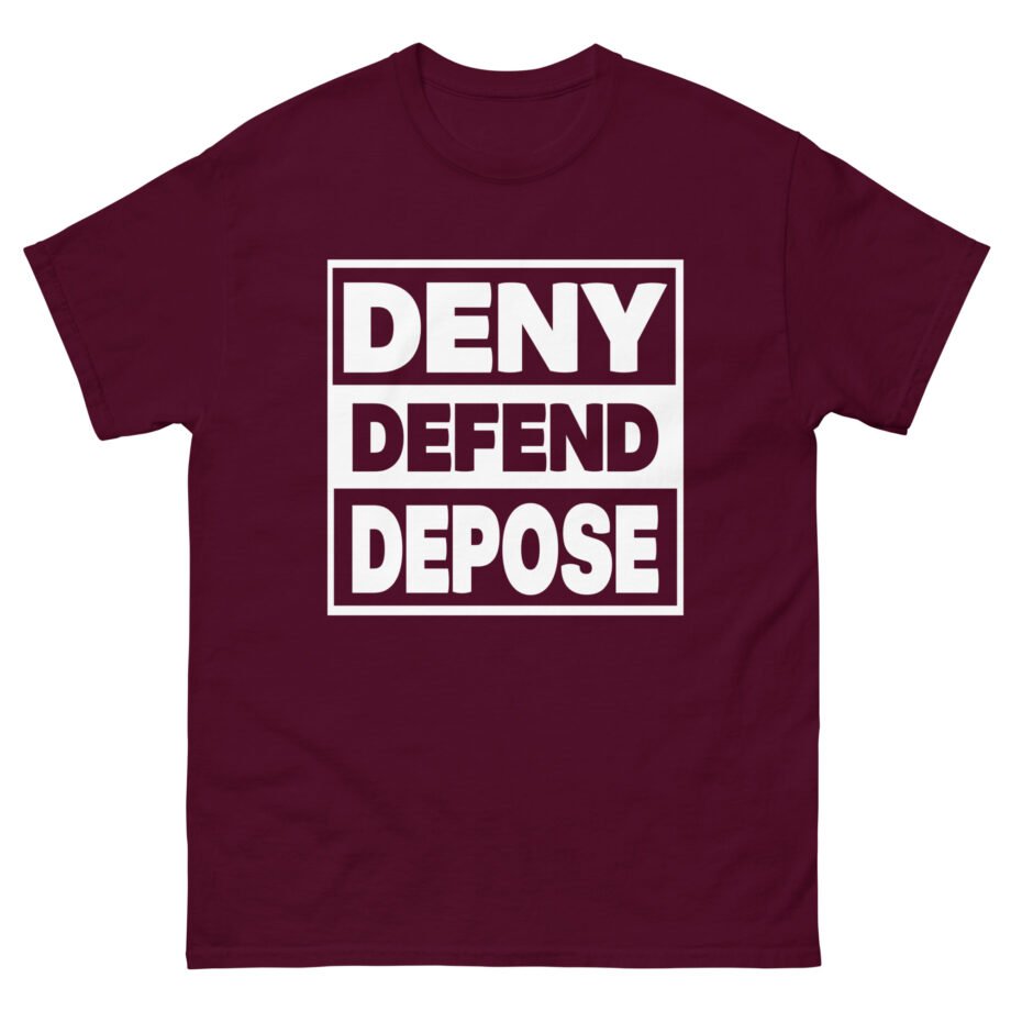 Deny Defend Depose Unisex classic tee