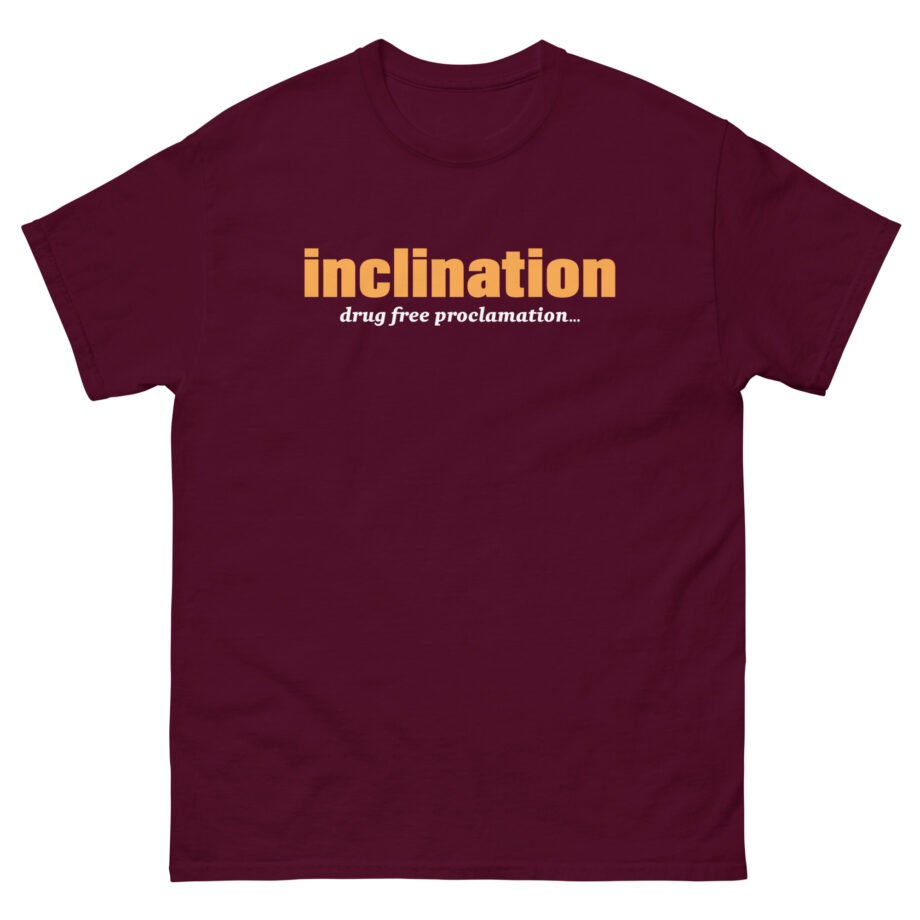 Inclination Drug Free Unisex classic tee