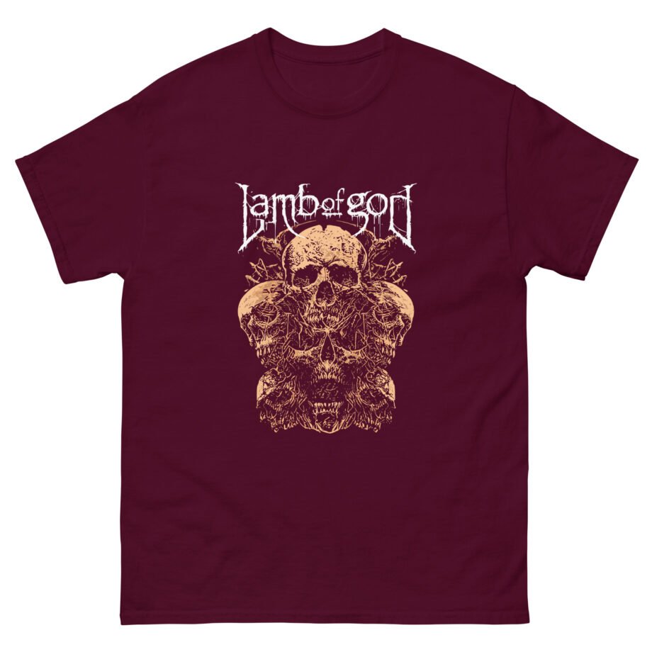 Lamb of God Rooted Skull Unisex classic tee