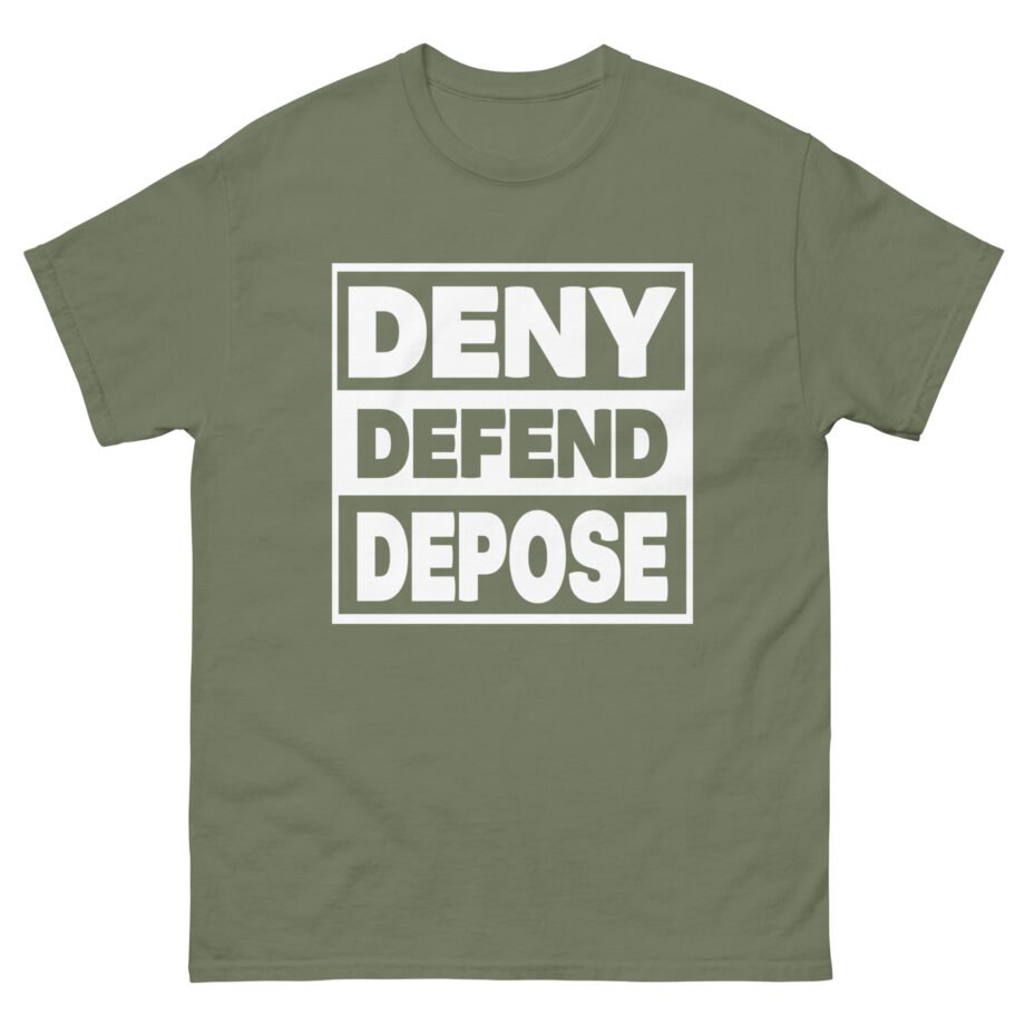 Deny Defend Depose Unisex classic tee