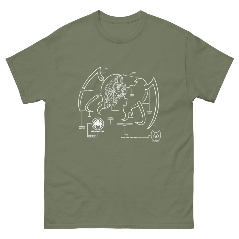 Alan Becker Inside a Virabot Unisex classic tee