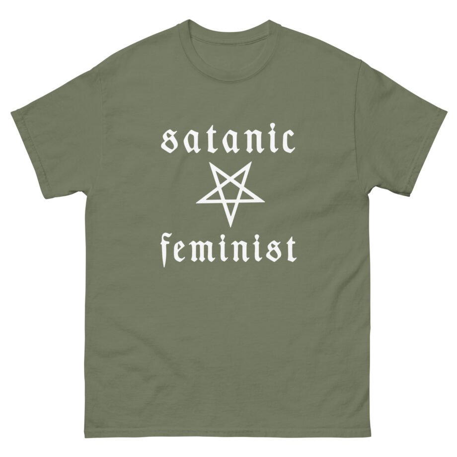 Twin Temple Satanic Feminist Unisex classic tee