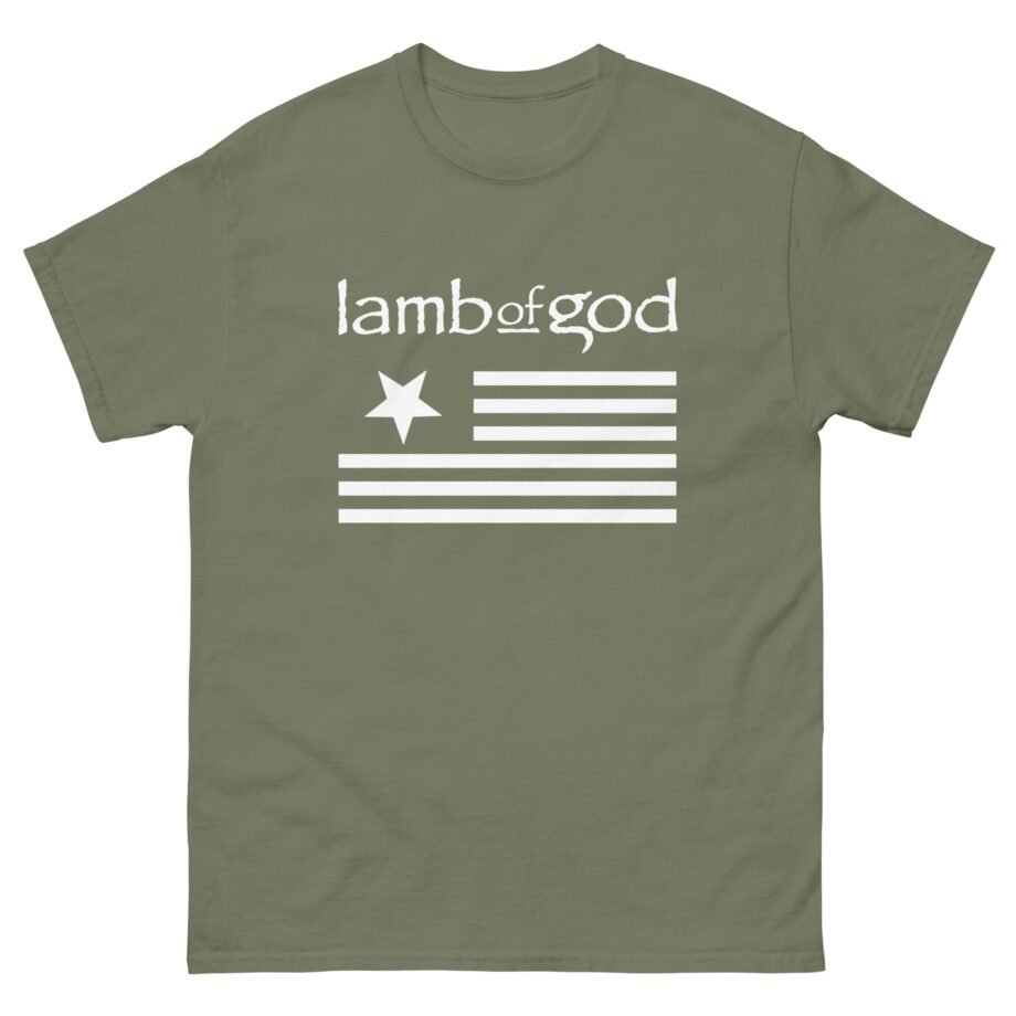 Lamb of God Flag Unisex classic tee