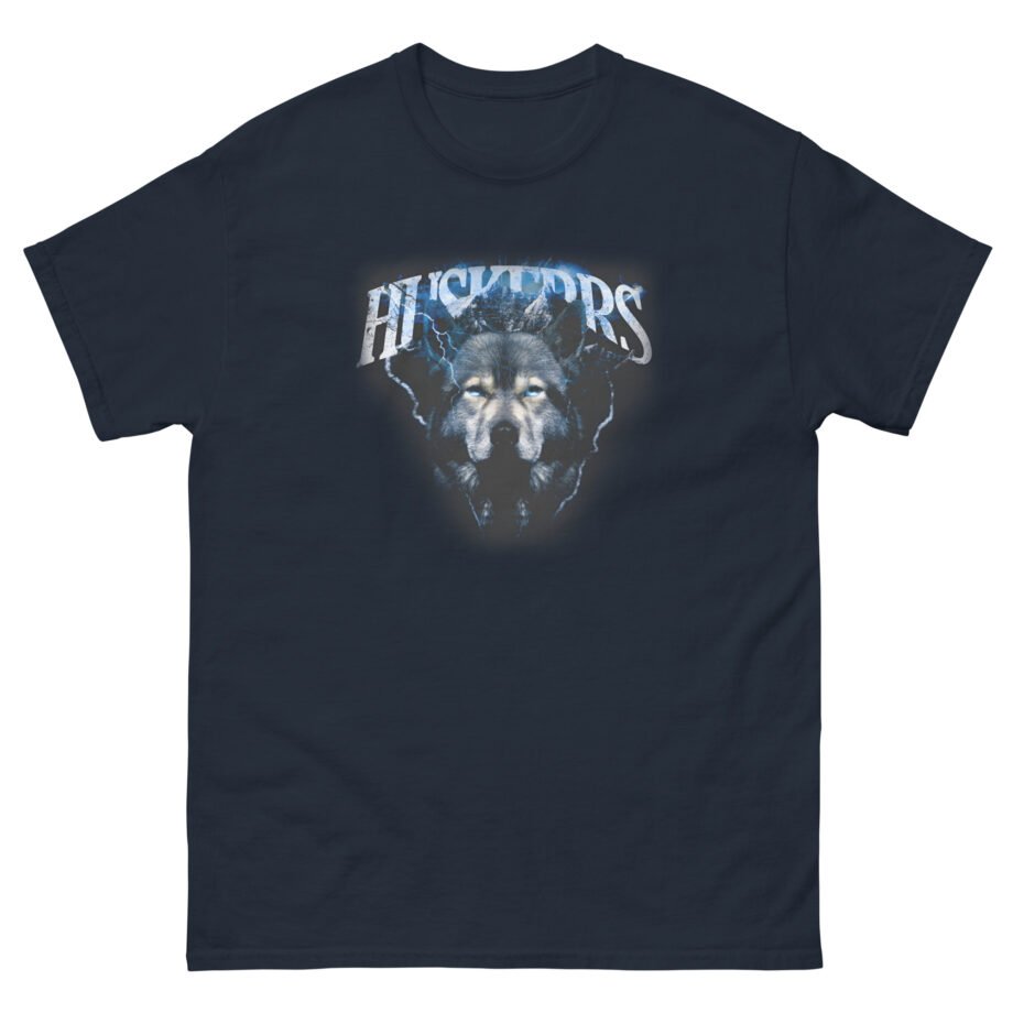 HusKerrs Lightning Wolf Unisex classic tee
