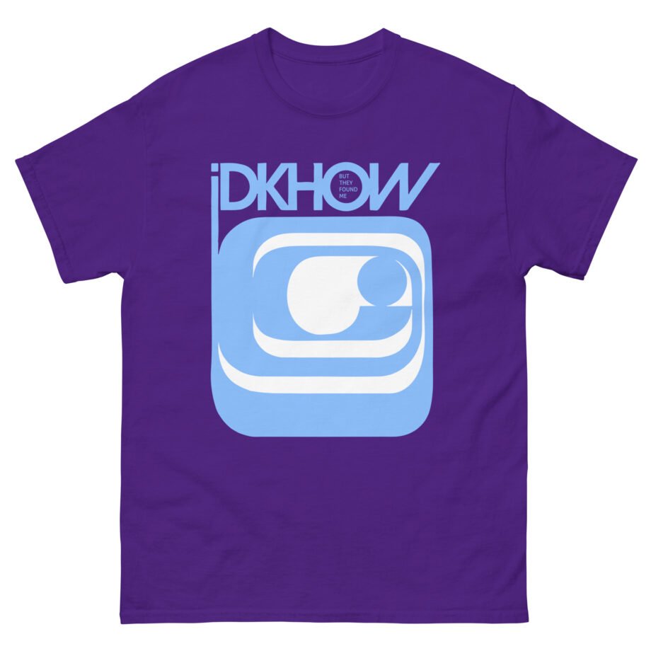iDKHOW SWIRL MONITOR Unisex classic tee