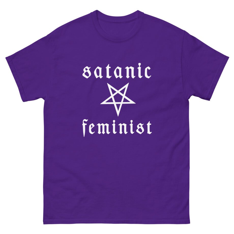Twin Temple Satanic Feminist Unisex classic tee