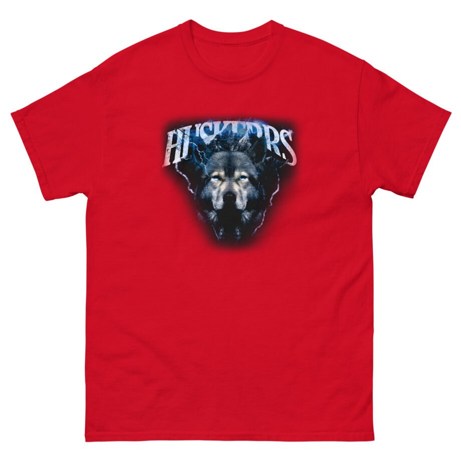HusKerrs Lightning Wolf Unisex classic tee
