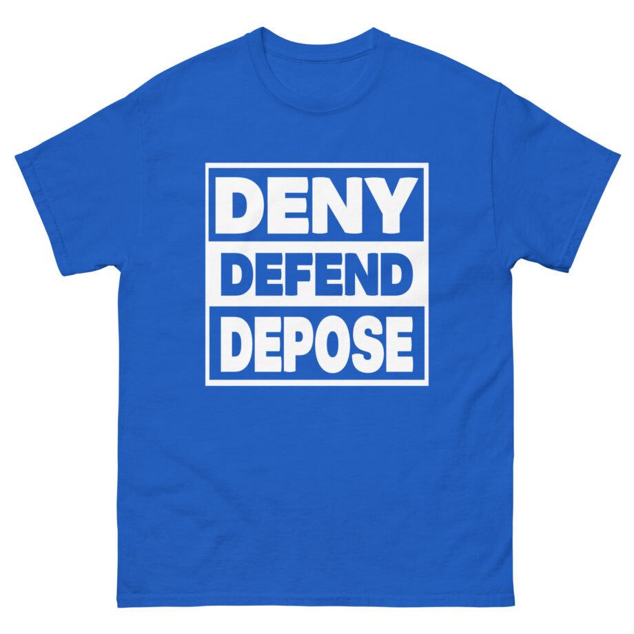 Deny Defend Depose Unisex classic tee