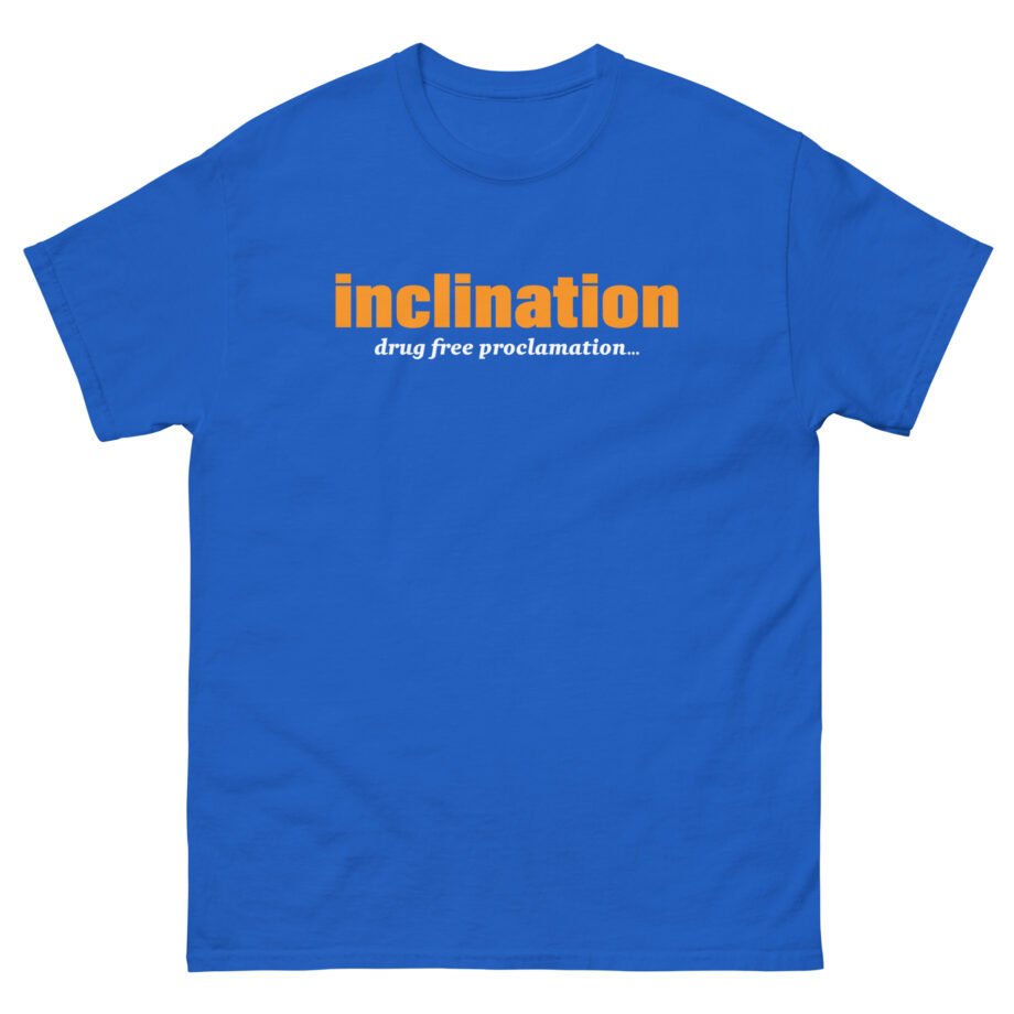 Inclination Drug Free Unisex classic tee