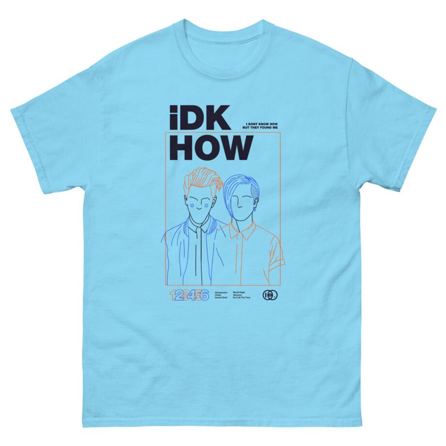 iDKHOW OUTLINES Unisex classic tee