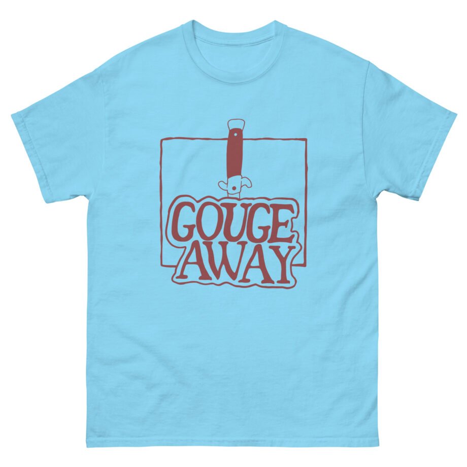 Gouge Away Knife Unisex classic tee