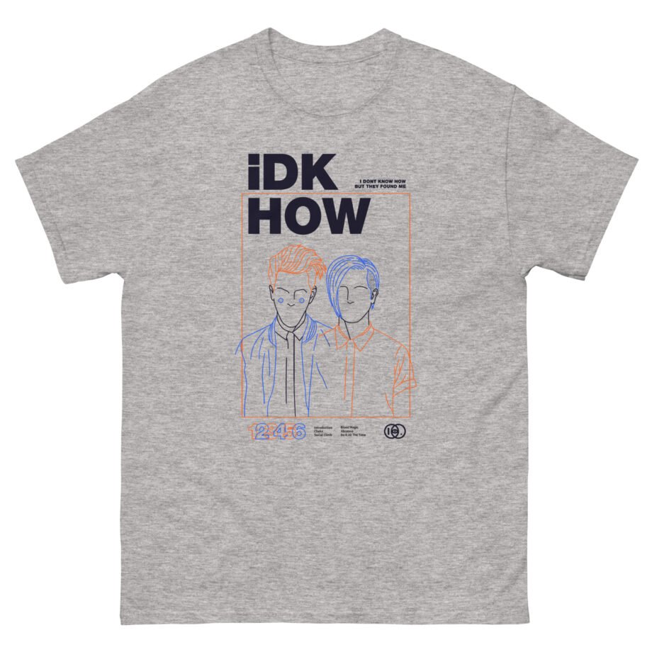 iDKHOW OUTLINES Unisex classic tee