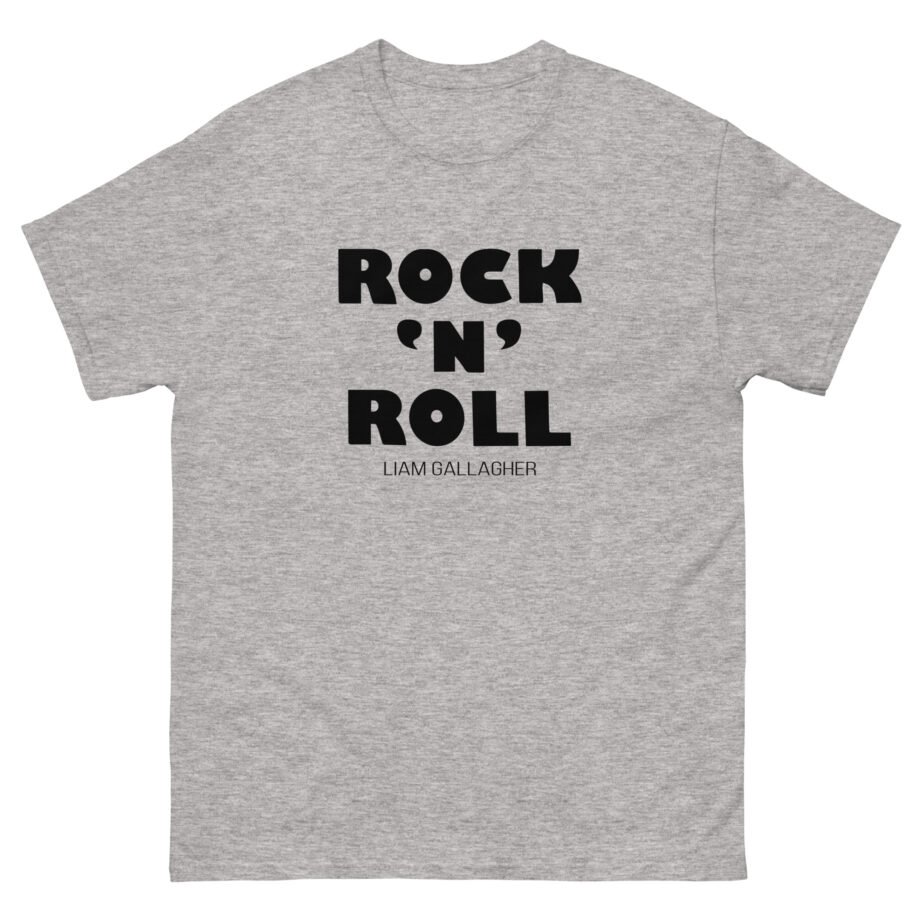 Liam Gallagher Amplified Rock N Roll Unisex classic tee