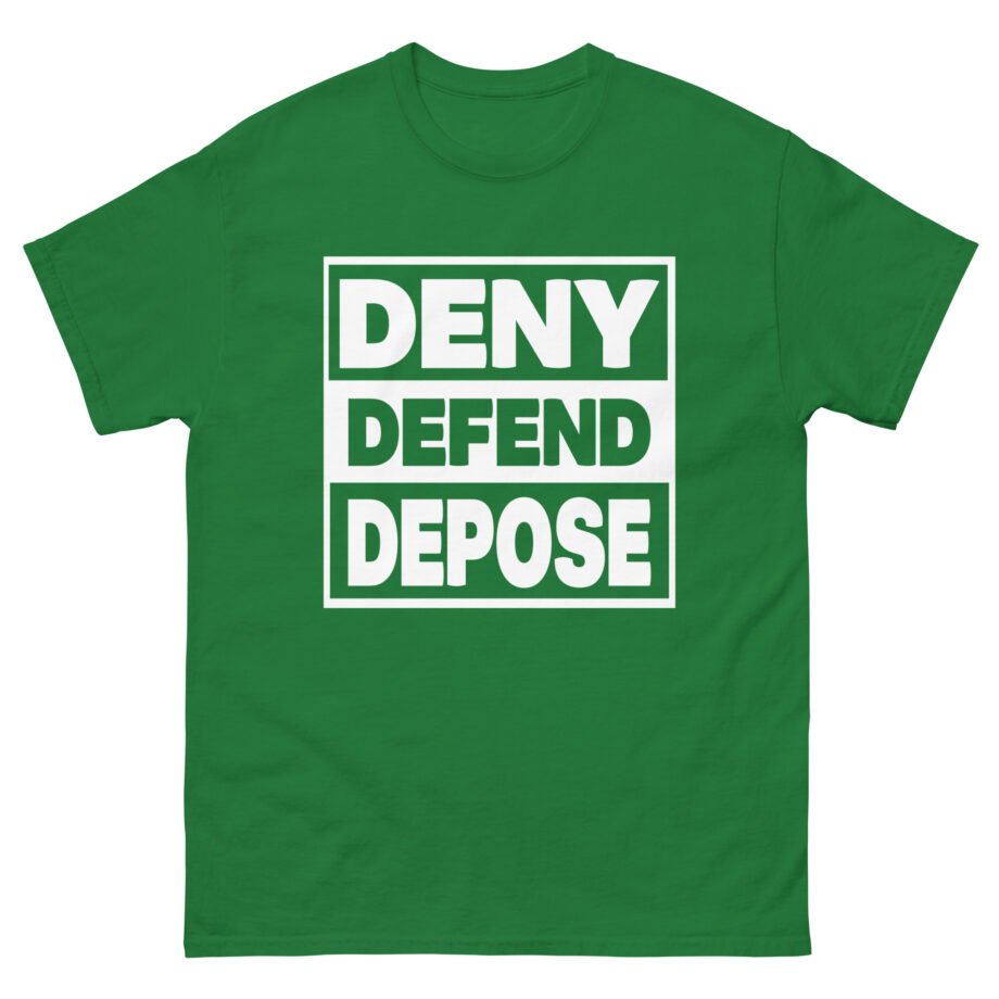Deny Defend Depose Unisex classic tee