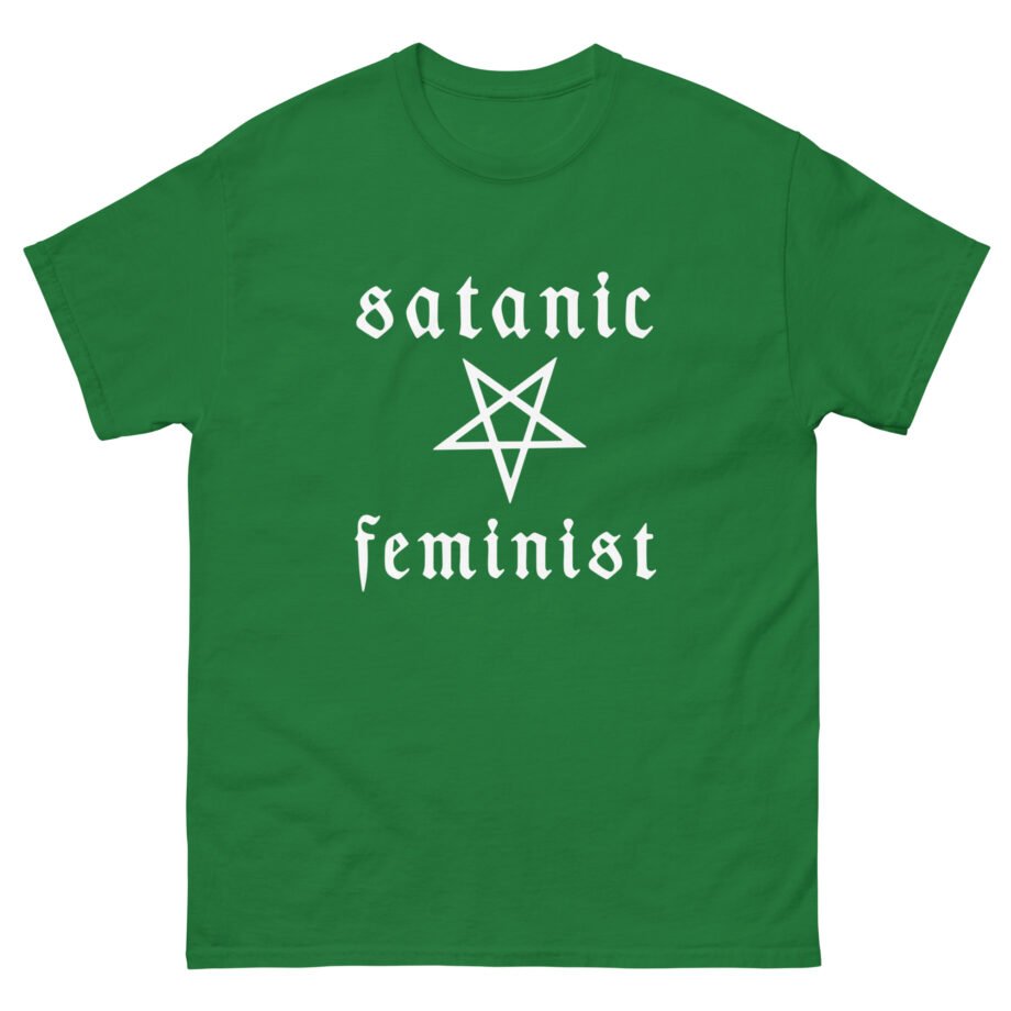 Twin Temple Satanic Feminist Unisex classic tee