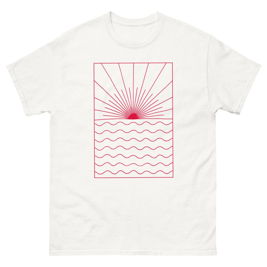 Ben Howard Backlight Red Logo Unisex classic tee