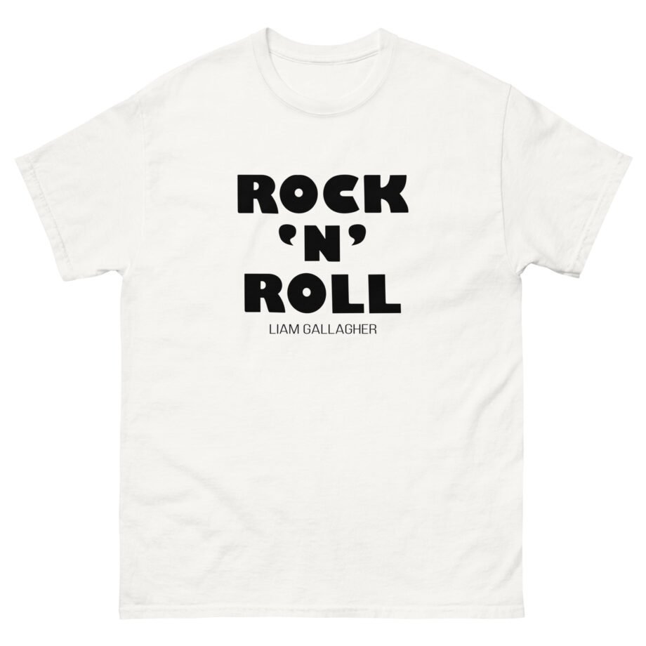 Liam Gallagher Amplified Rock N Roll Unisex classic tee