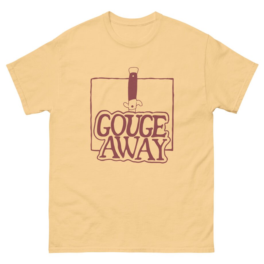 Gouge Away Knife Unisex classic tee
