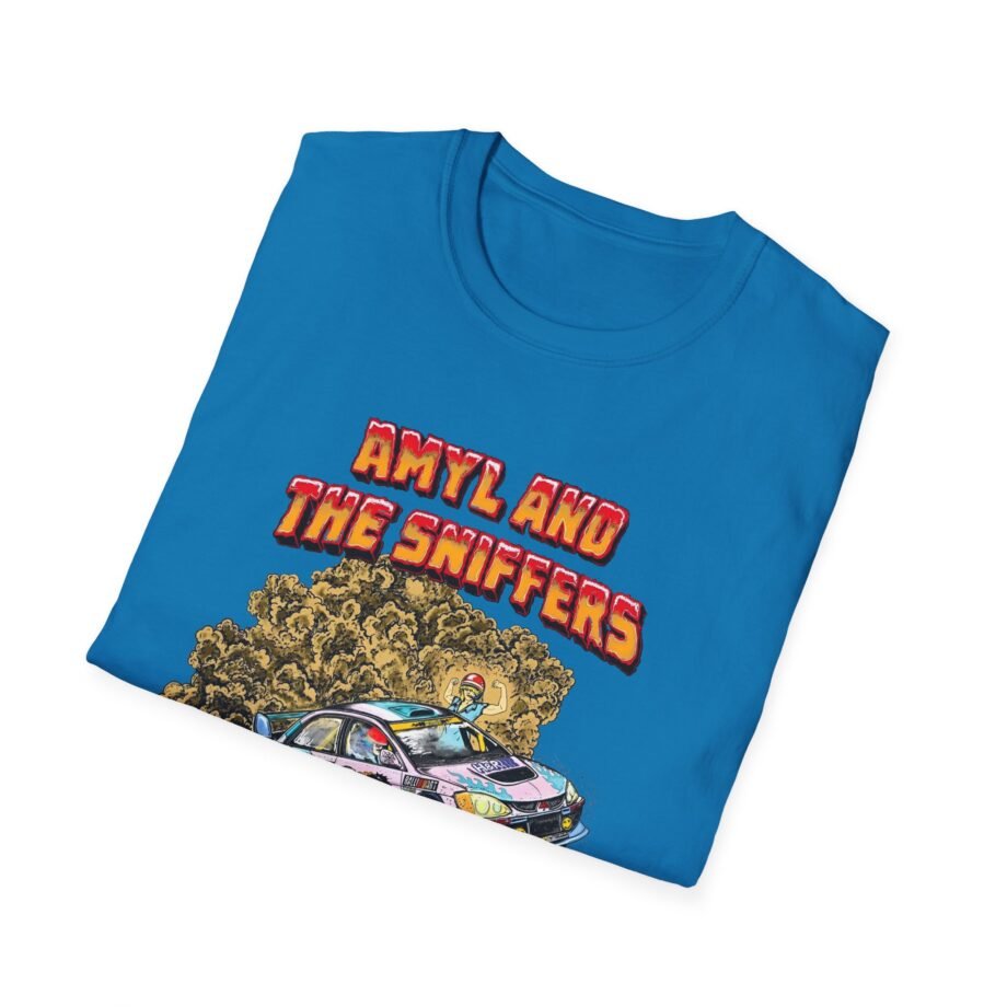 Amyl and the Sniffers unisex softstyle t-shirt