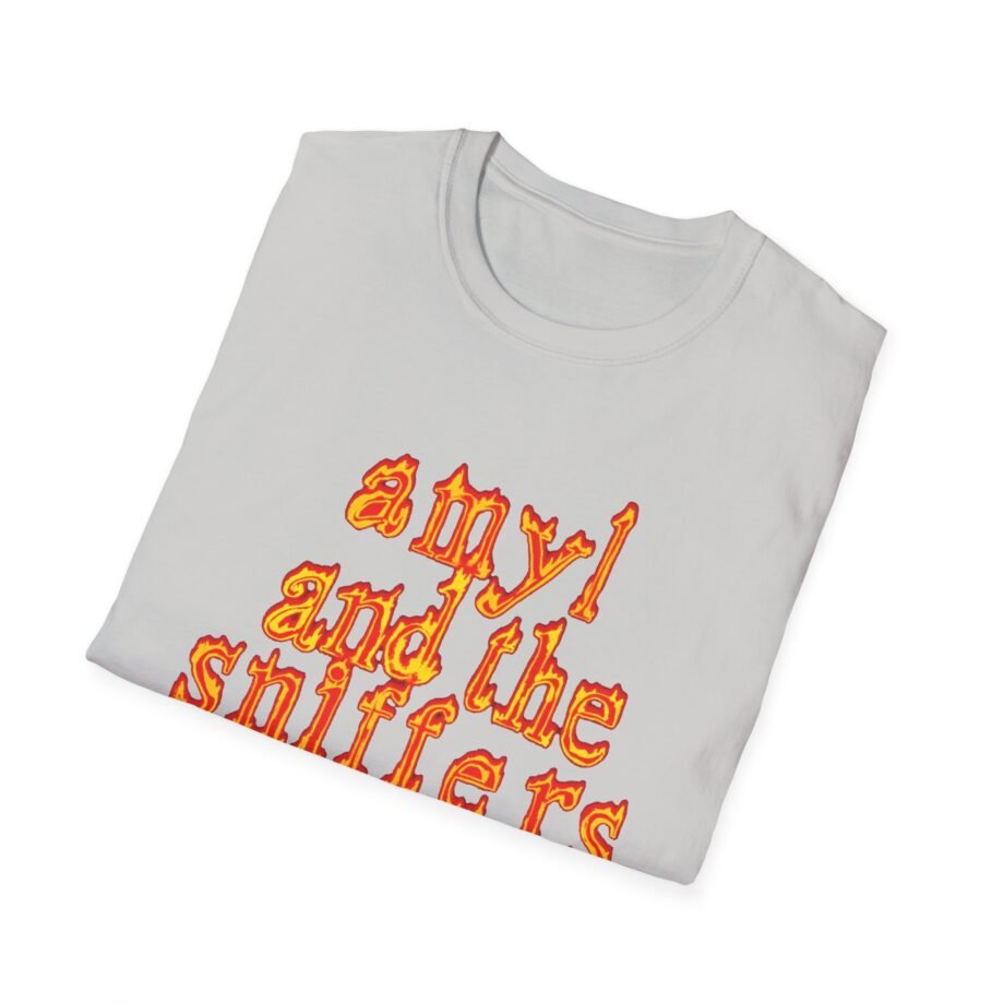 Amyl and the Sniffers Cartoon Darkness Unisex Softstyle T-Shirt