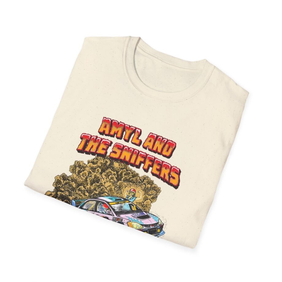 Amyl and the Sniffers unisex softstyle t-shirt
