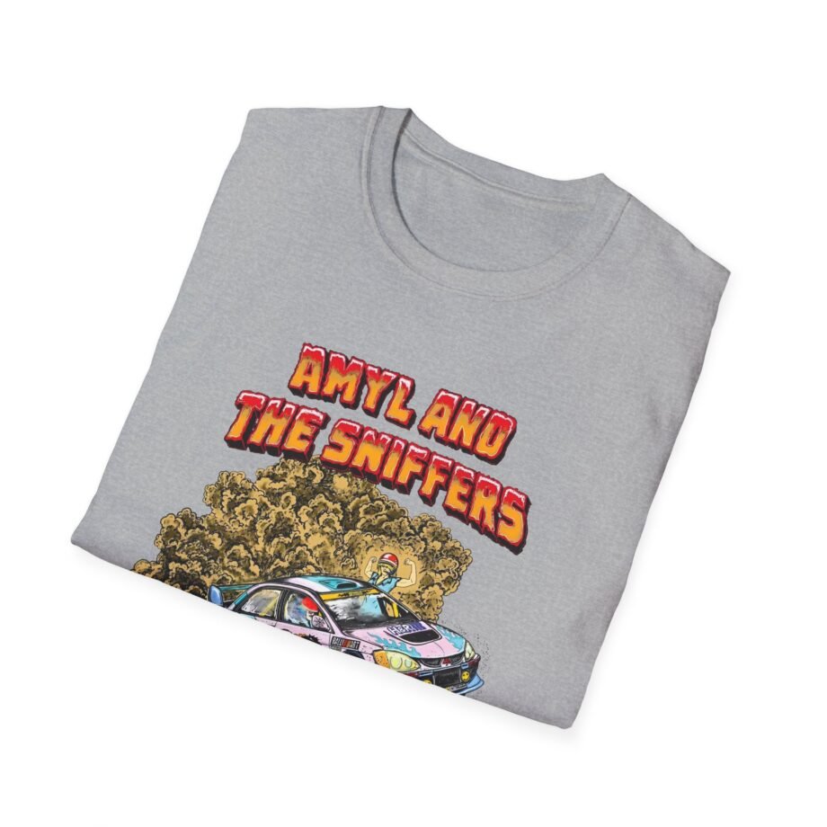 Amyl and the Sniffers unisex softstyle t-shirt