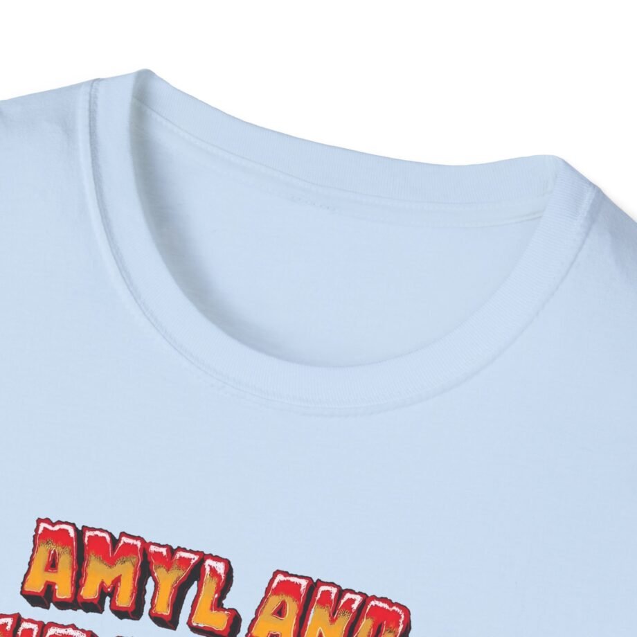 Amyl and the Sniffers unisex softstyle t-shirt