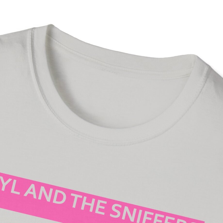 Amyl and the Sniffers Pigs unisex softstyle t-shirt