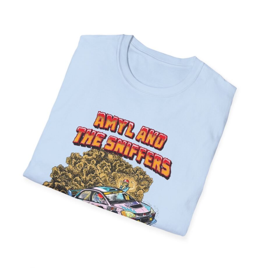 Amyl and the Sniffers unisex softstyle t-shirt