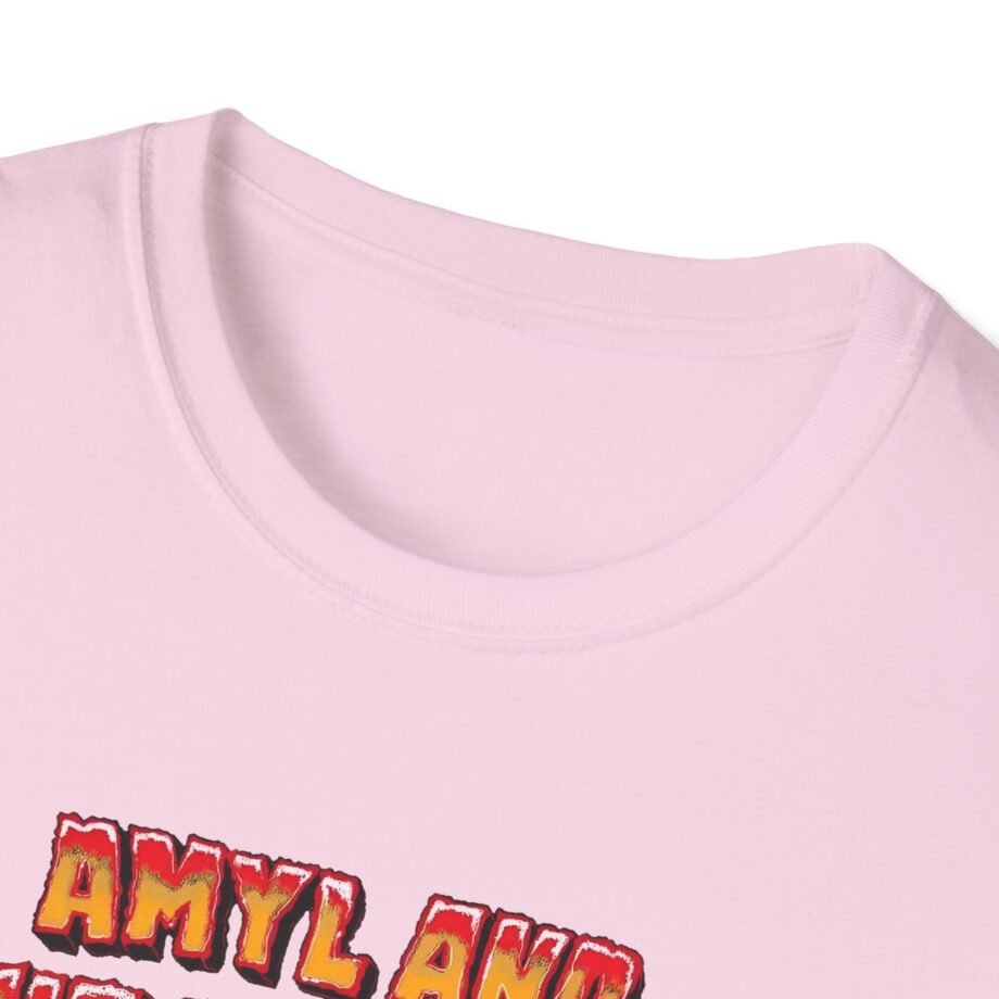 Amyl and the Sniffers unisex softstyle t-shirt