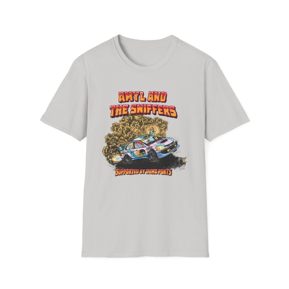 Amyl and the Sniffers unisex softstyle t-shirt