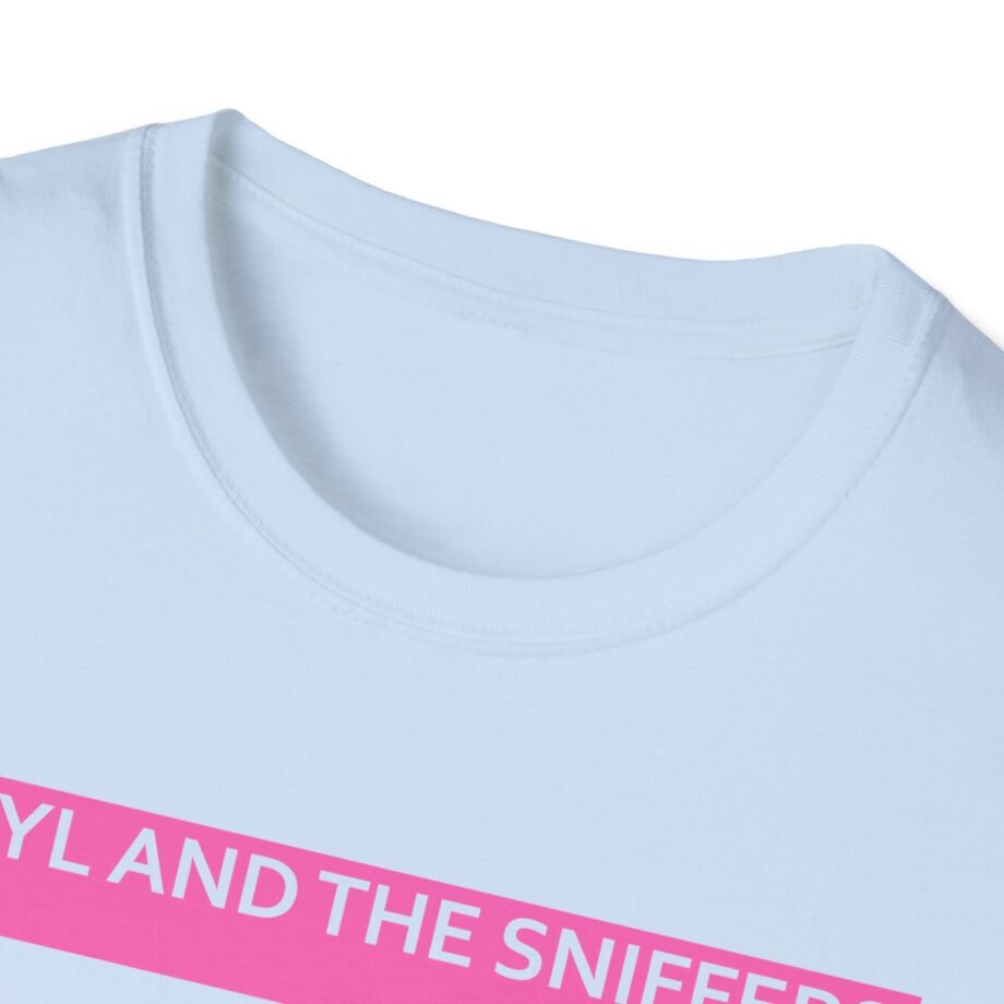 Amyl and the Sniffers Pigs unisex softstyle t-shirt