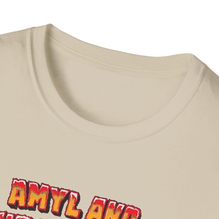 Amyl and the Sniffers unisex softstyle t-shirt