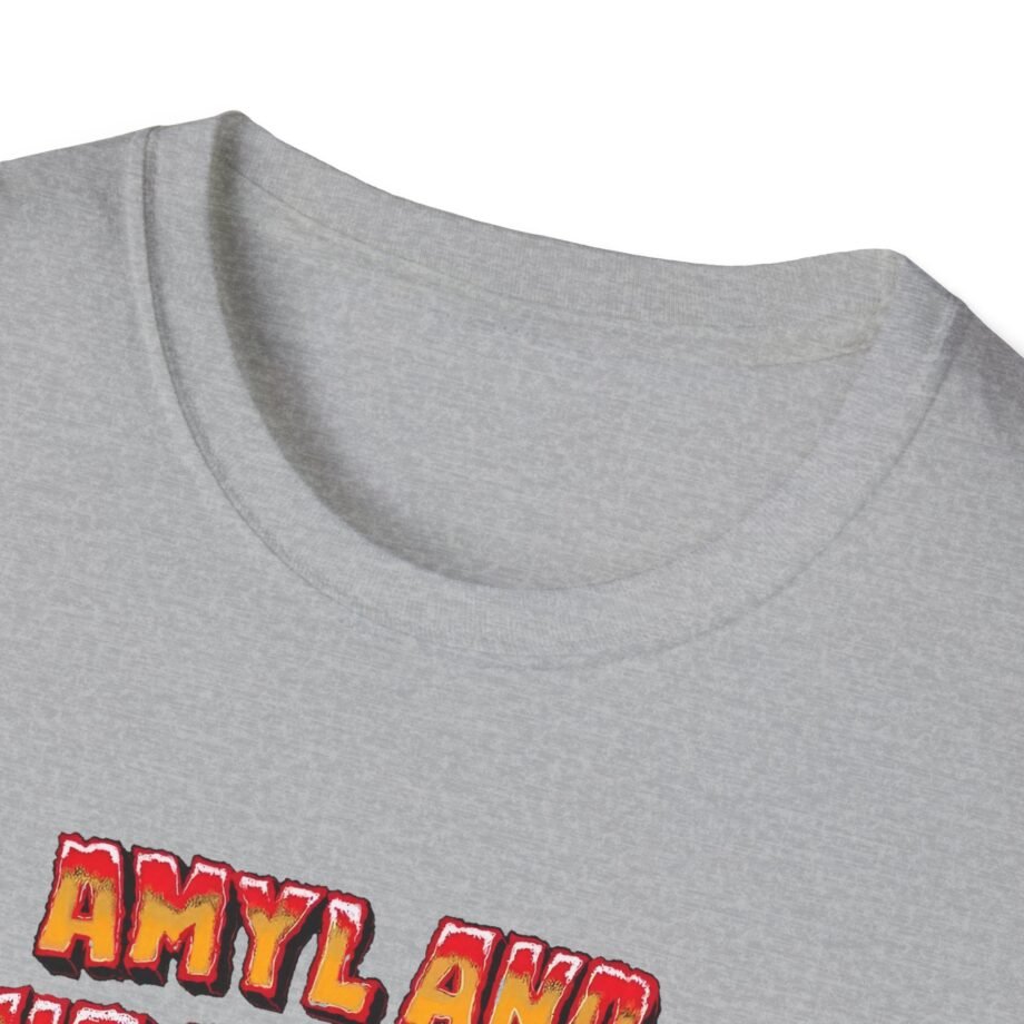 Amyl and the Sniffers unisex softstyle t-shirt