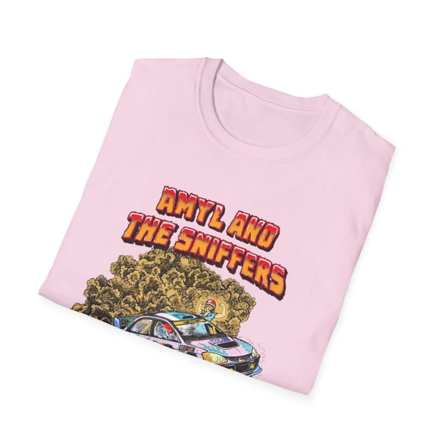 Amyl and the Sniffers unisex softstyle t-shirt
